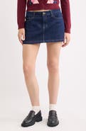 BP. Low Rise Denim Miniskirt