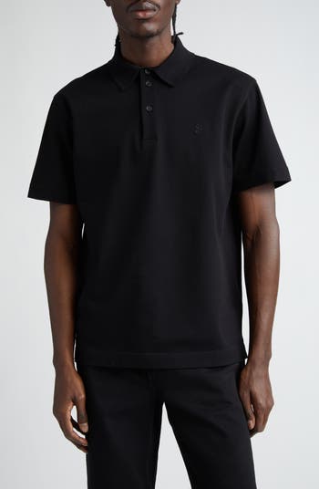 【GIVENCHY】4G Classic Fit Short Sleeve Polo Shirt/送料込み Givenchy Classic Fit 4G Logo Embroidered Cotton Piqué Polo