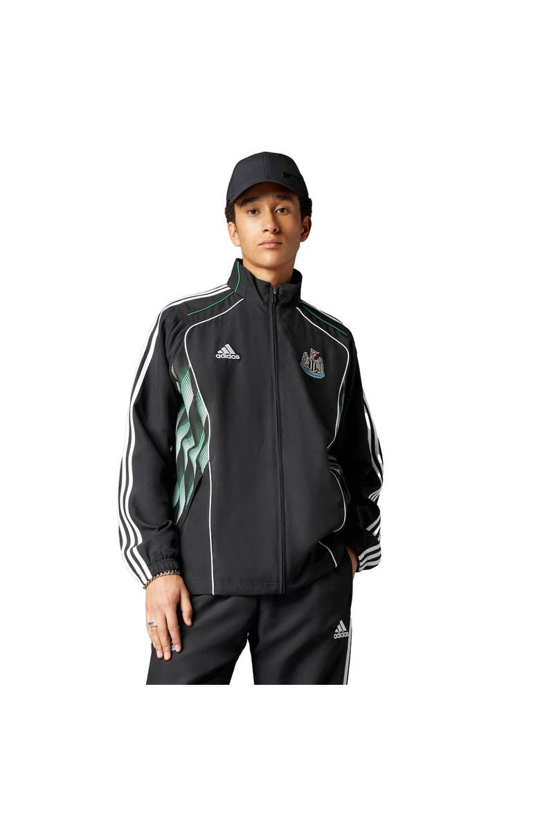 adidas Men's adidas  Black Newcastle United Urban Purist AEROREADY Full-Zip Track Jacket, Alternate, color, Black