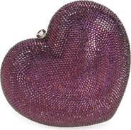 JUDITH LEIBER COUTURE Lamour Petite Coeur Heart Clutch