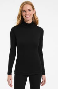 Lands
End Baselayer Cozy Thermaskin Turtleneck Top
