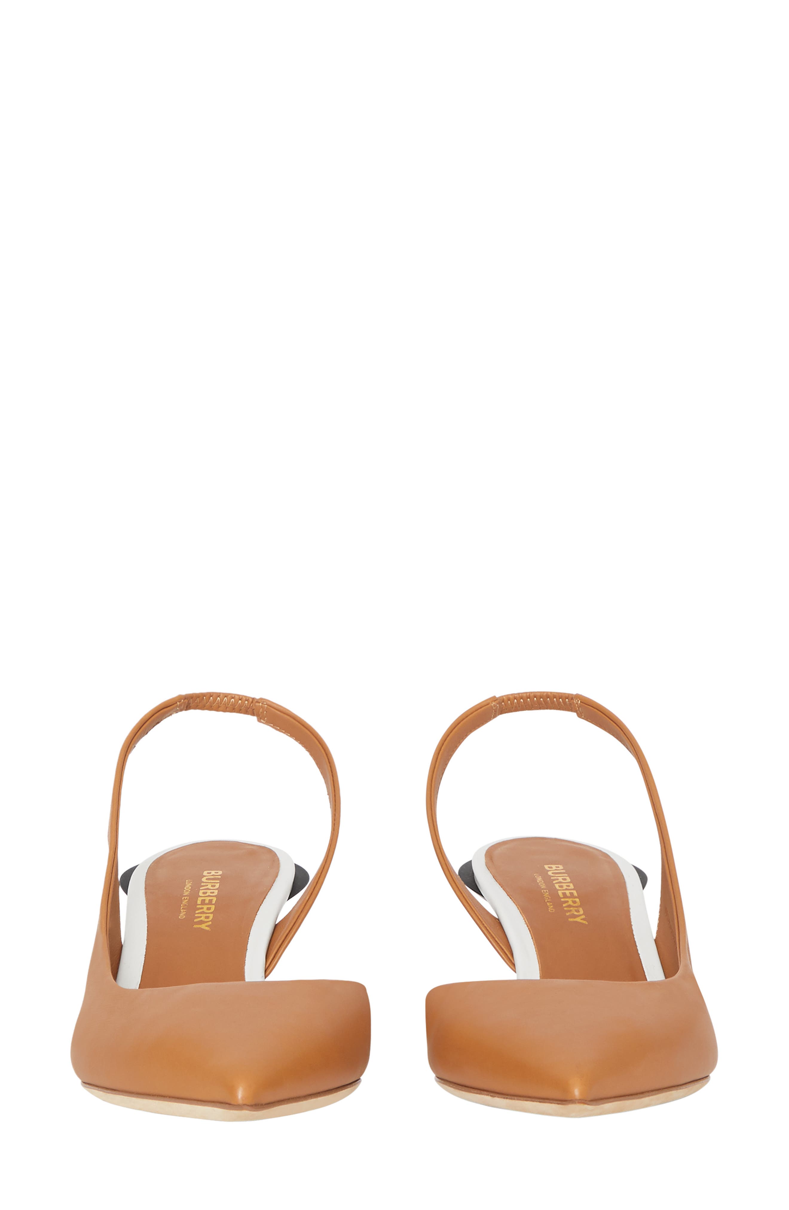 Burberry Leticia Check Slingback Pump, Alternate, color, 