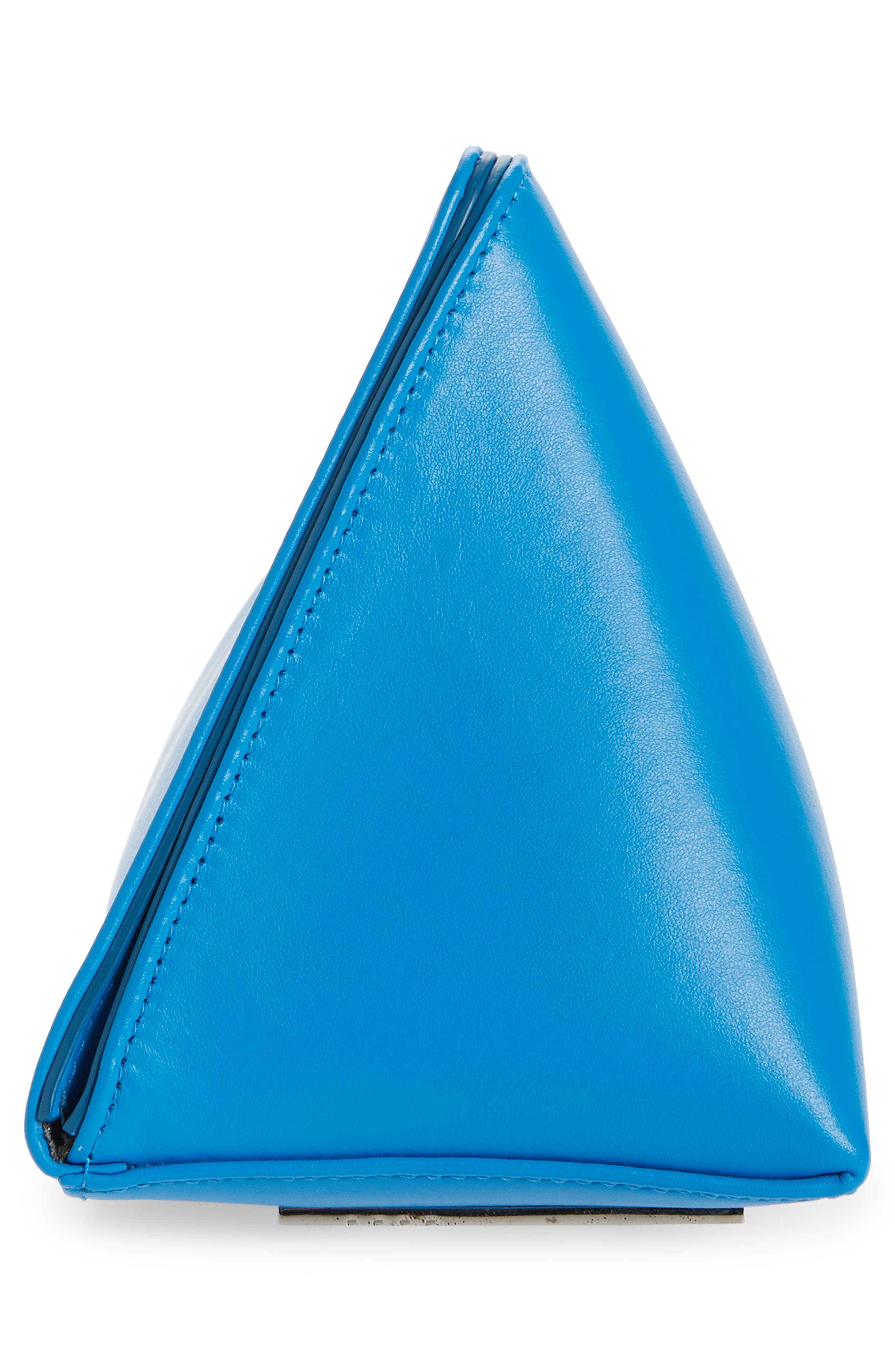 The Attico 8:30 PM Leather Frame Clutch, Alternate, color, 