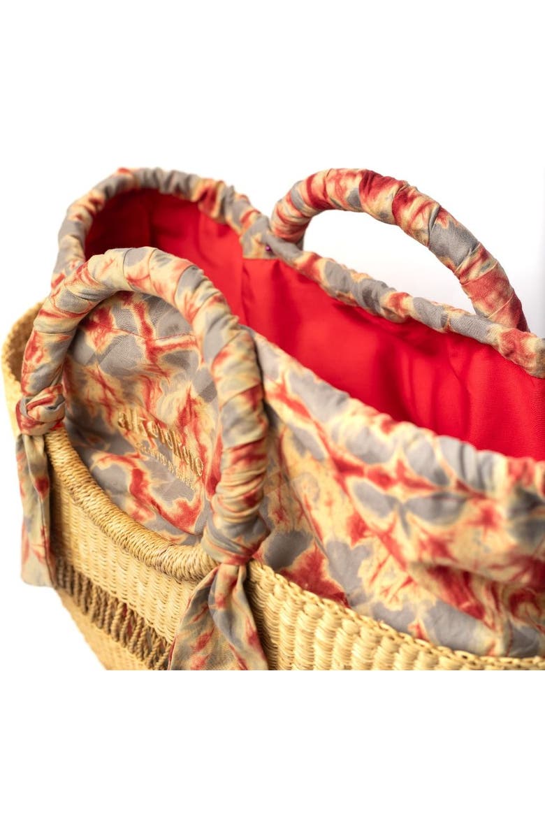 Aketekete Butterfly Bag Medium, Alternate, color, Natural W/ Light Grey