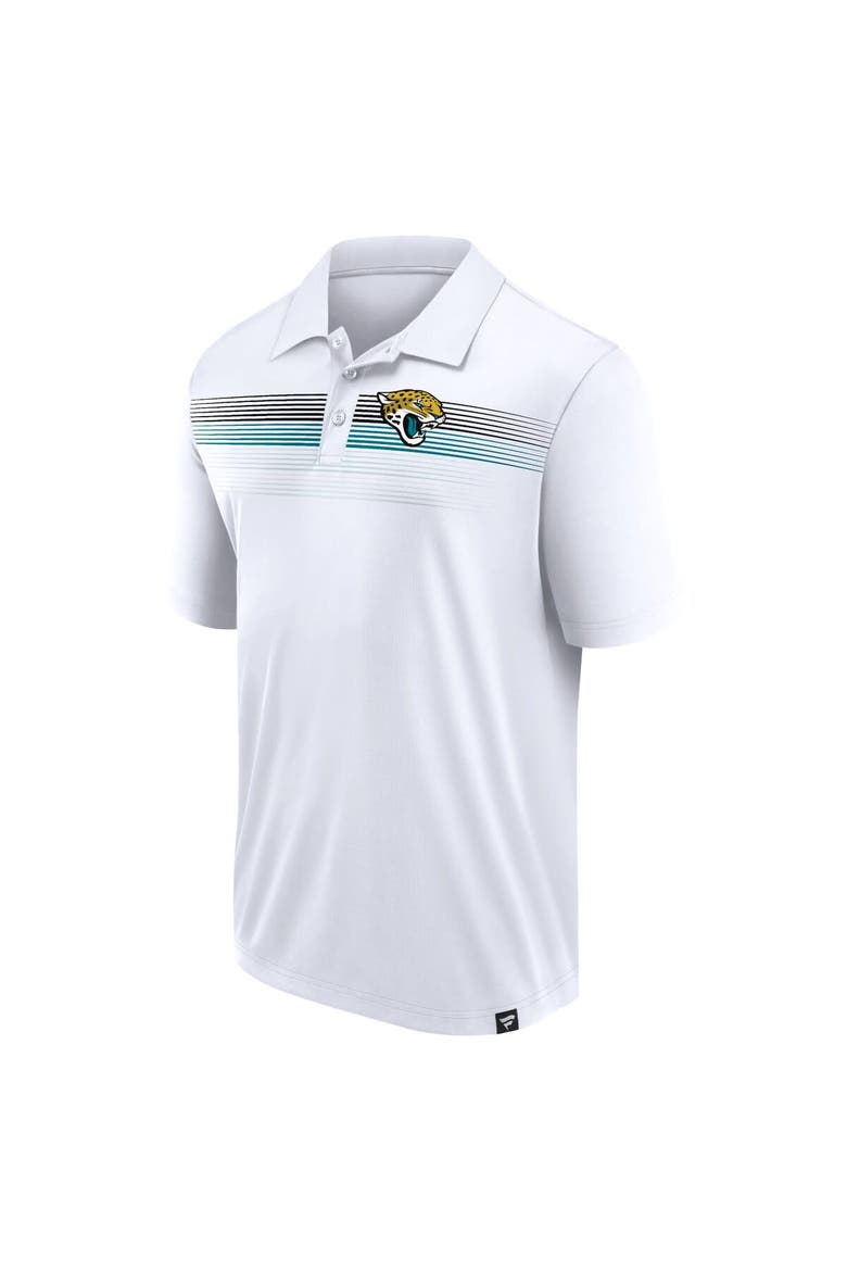 Men's Fanatics Branded White Jacksonville Jaguars Victory For Us Interlock Polo, Alternate, color, White