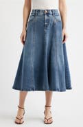 Wit & Wisdom Denim A-Line Skirt