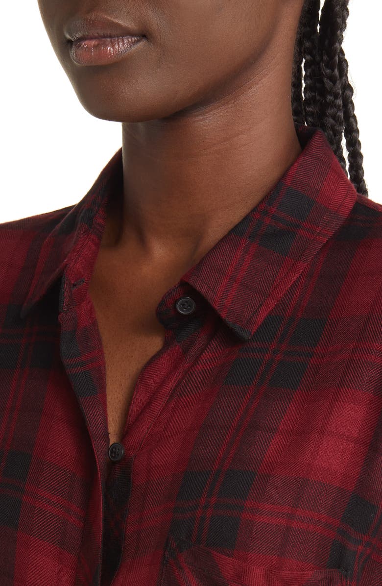 Rails Hunter Plaid Button-Up Shirt, Alternate, color, 