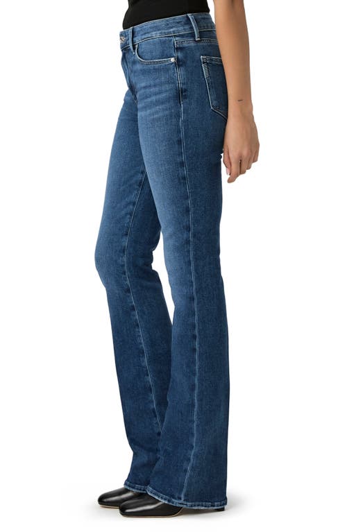 Paige Manhattan High Waist Bootcut Jeans In Novelist
