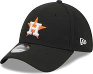 New Era Men's New Era Black Houston Astros Logo 39THIRTY Flex Hat