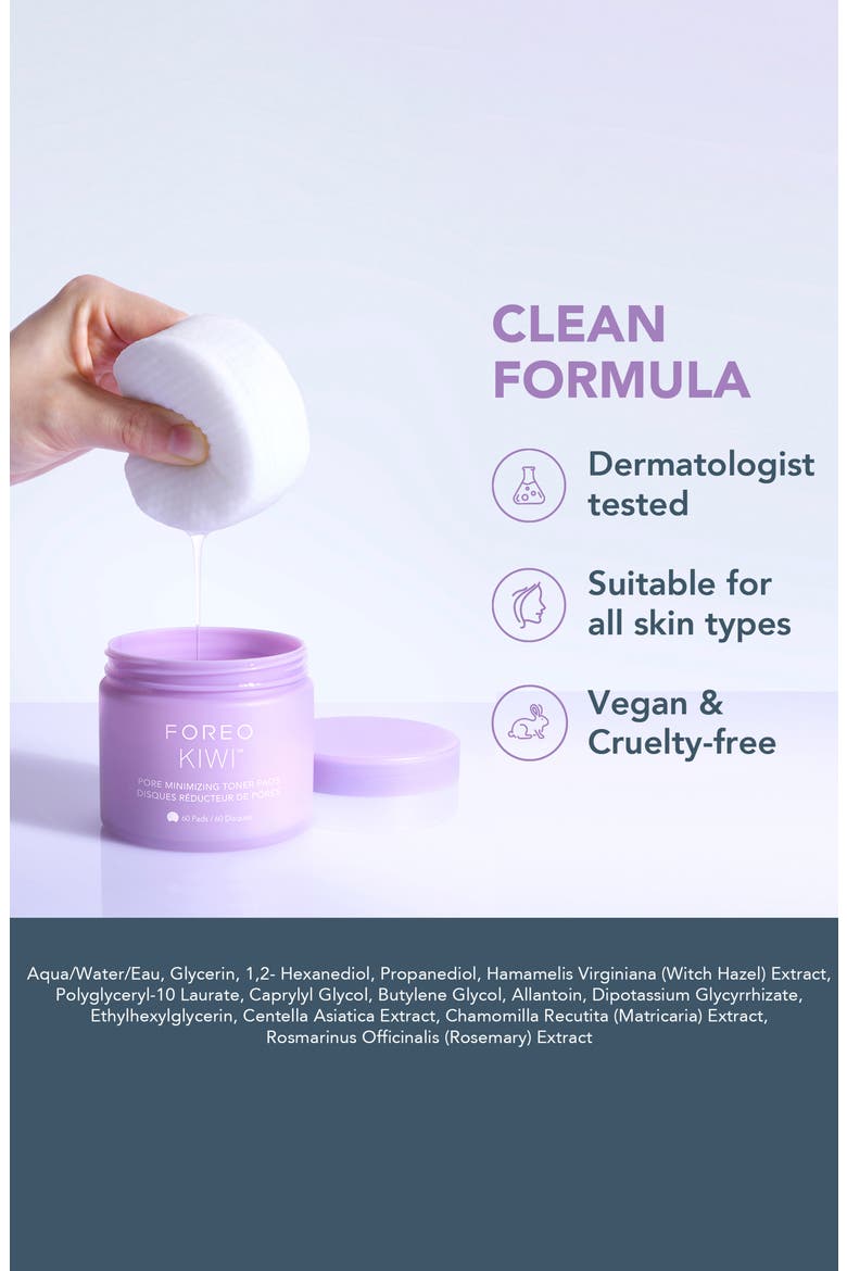 KIWI Pore Minimizing Toner Pads 60 pc, Alternate, color, None