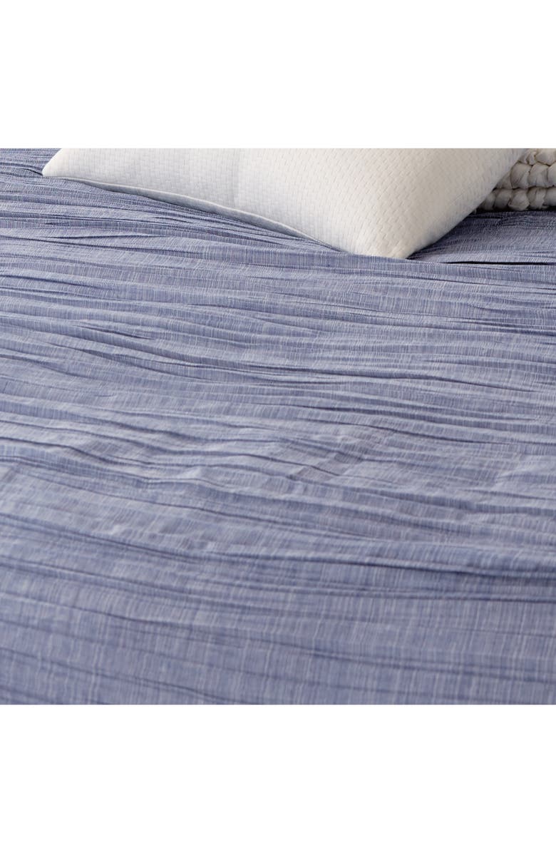 DKNY City Pleat Duvet Cover, Alternate, color, 