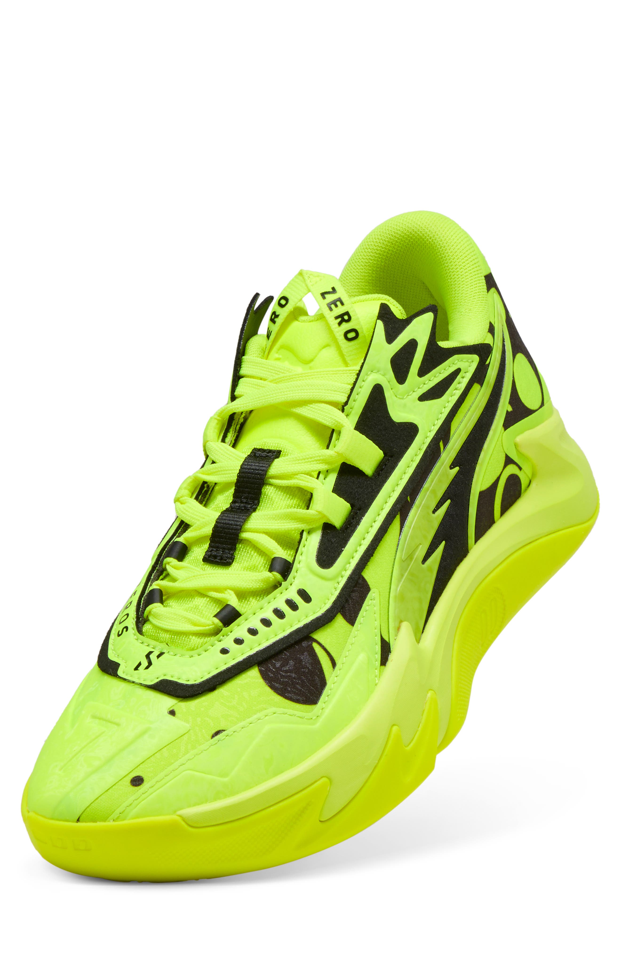 Scoot Zeros II NXTPRO Hoops Basketball Shoe, Alternate, color, YELLOW ALERT/ PUMA BLACK