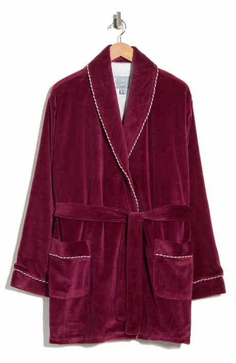 Majestic International Refinery Velour Smoking Jacket
