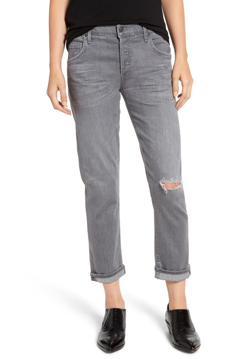 Citizens of Humanity Emerson Ripped Slim Boyfriend Jeans, Main, color, 