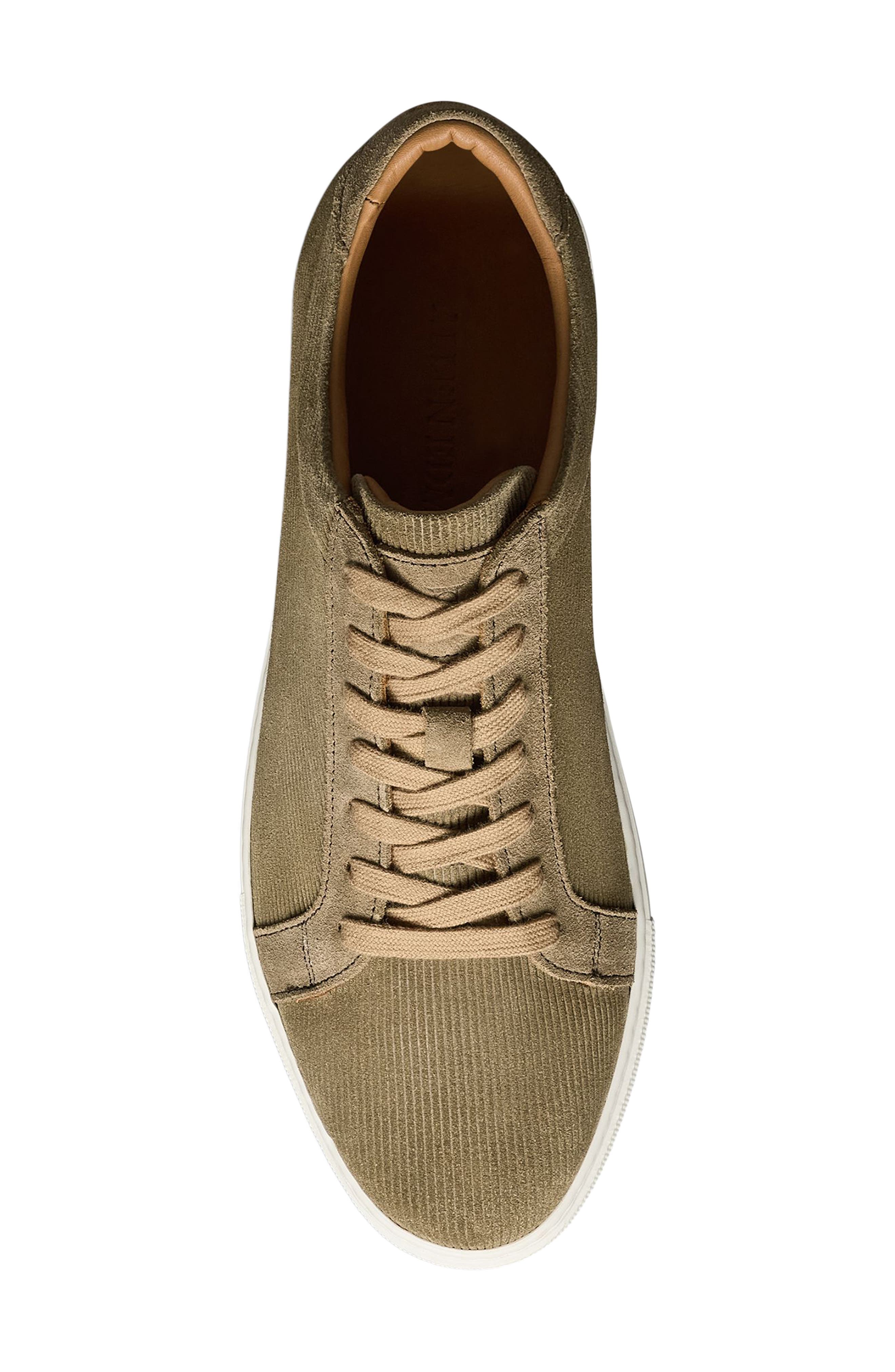 Courtside Low Top Sneaker, Alternate, color, TOBACCO