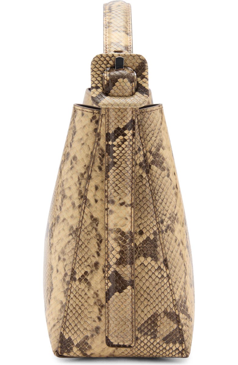 MANGO Snakeskin Print Shoulder Bag, Alternate, color,