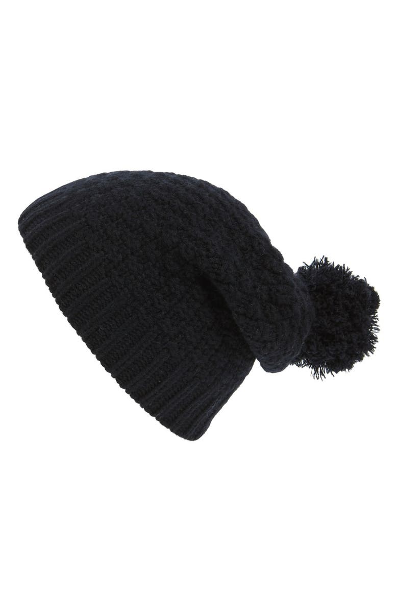 Halogen<sup>®</sup> Slouchy Cashmere Beanie, Main, color, 