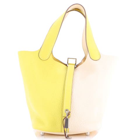 Picotin Lock Bag Bicolor Clemence PM