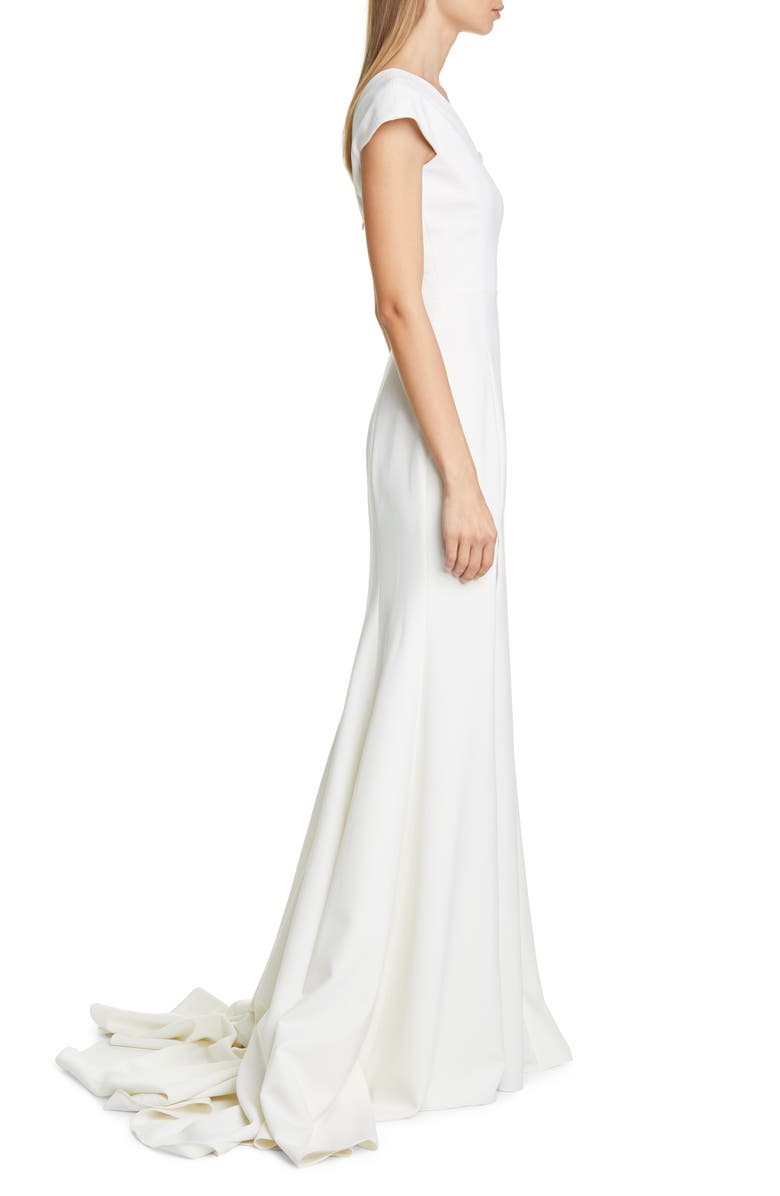 Christian Siriano One-Shoulder Evening Gown, Alternate, color, 