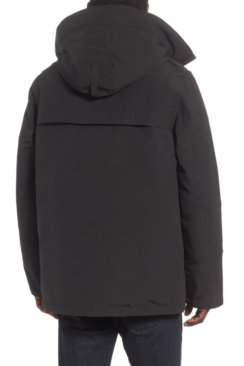 Garibaldi Slim Fit 3-in-1 Parka, Alternate, color, BLACK
