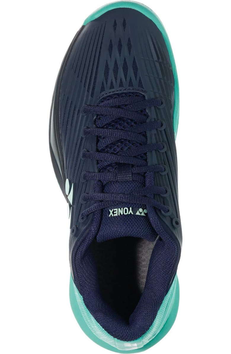 YONEX Power Cushion Eclipsion 5 Womens Tennis Shoe, Alternate, color, Dark Navy