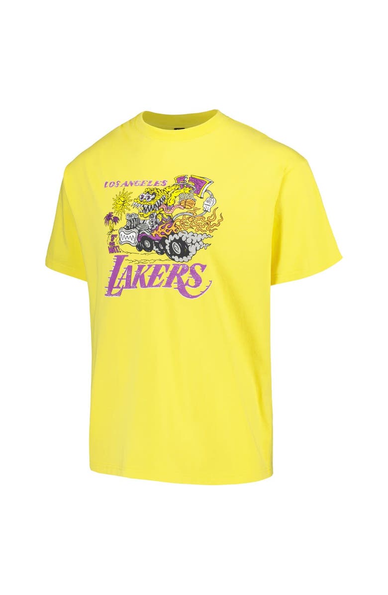 Identify Artist Series Unisex NBA x Brain Dead Gold Los Angeles Lakers Identify Artist Series T-Shirt, Alternate, color, 