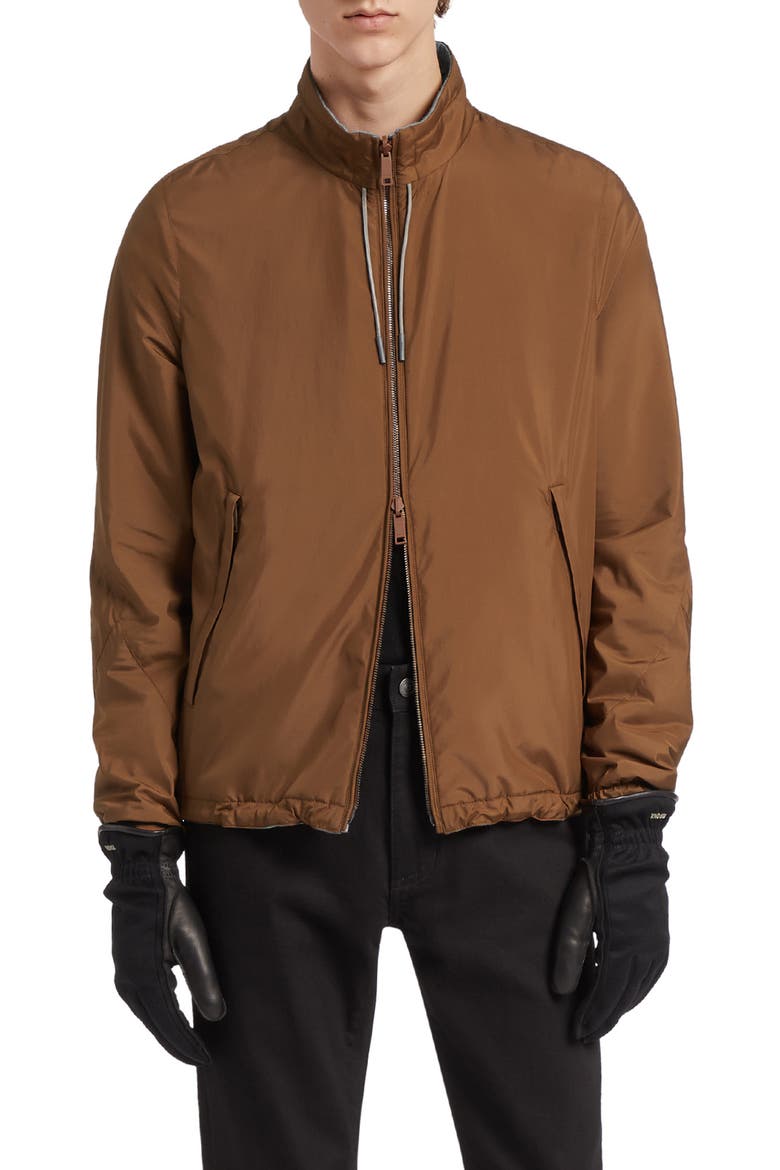 Zephyr Reversible Blouson Jacket, Main, color, VICUNA