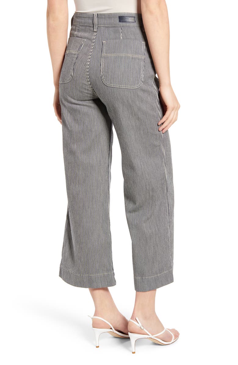 AG Rosie High Waist Crop Wide Leg Jeans, Alternate, color, 