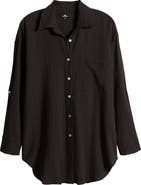 Rip Curl Premium Linen Button-Up Blouse