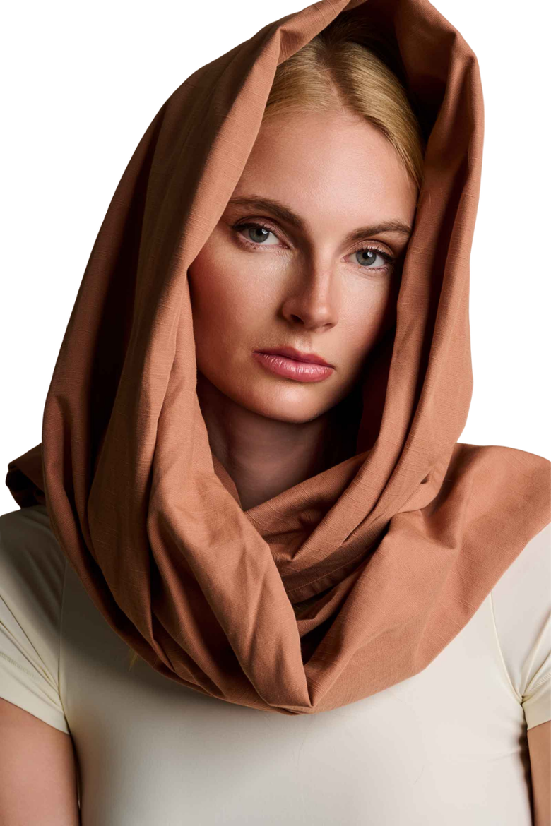 Melbourne Shawl with Fringed Hem, UPF 50+ Sun Protection, Main, color, Mocha Mousse