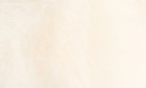 La Fiorentina Faux Fur Muffler Scarf In White