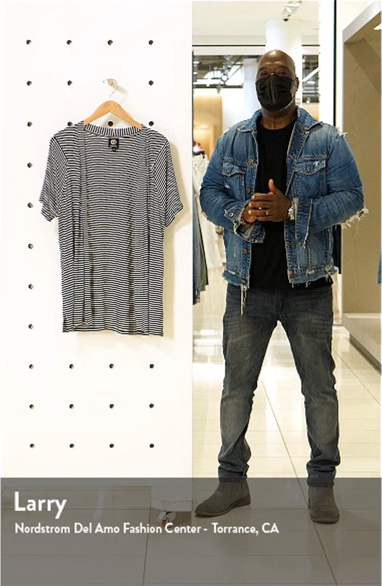 Stripe Open Front Cardigan, sales video thumbnail