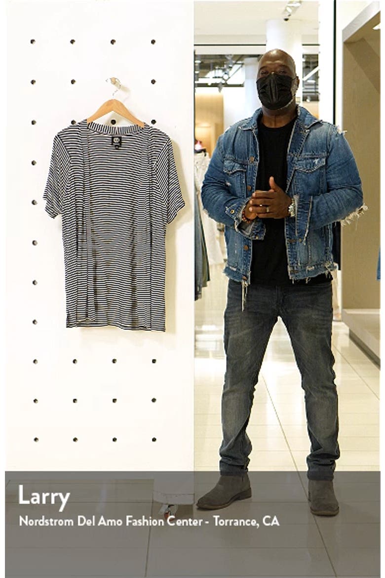 Stripe Open Front Cardigan video