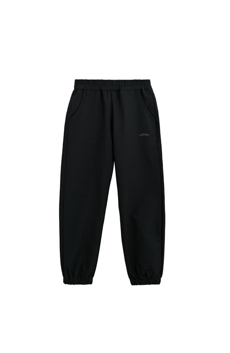 MOUSTACHE Sweatpants with Logo Detail, Main, color, Black