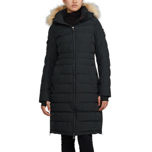 Pajar Venice Long Puffer With Removable Faux Fur Trim