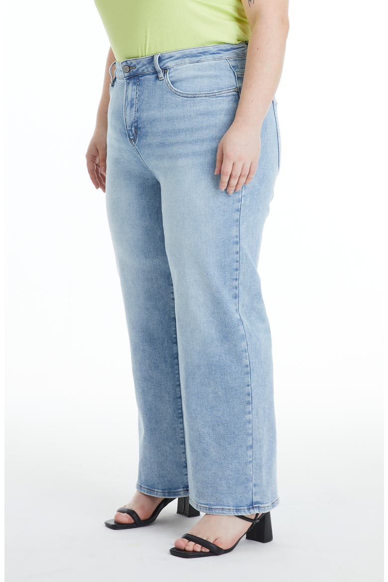 Ankle Wide Leg Jeans, Alternate, color, LIGHT BLUE