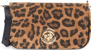 Marc Jacobs Signet Leopard Print Flap Shoulder Bag