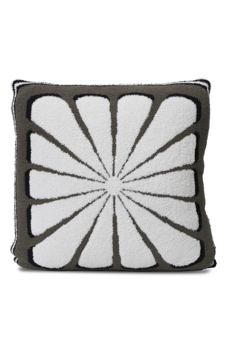 Barefoot Dreams<sup>®</sup> Floral Sunburst CozyChic<sup>®</sup> Accent Pillow, Alternate, color, Khaki Green Multi
