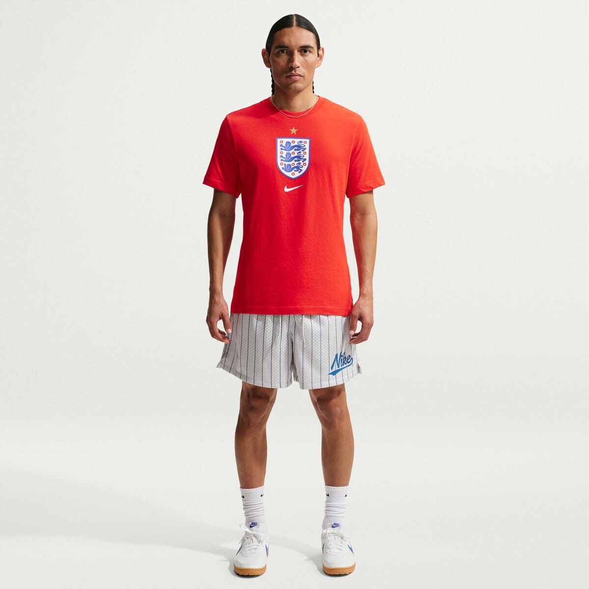 Men's Nike Red England National Team Crest T-Shirt