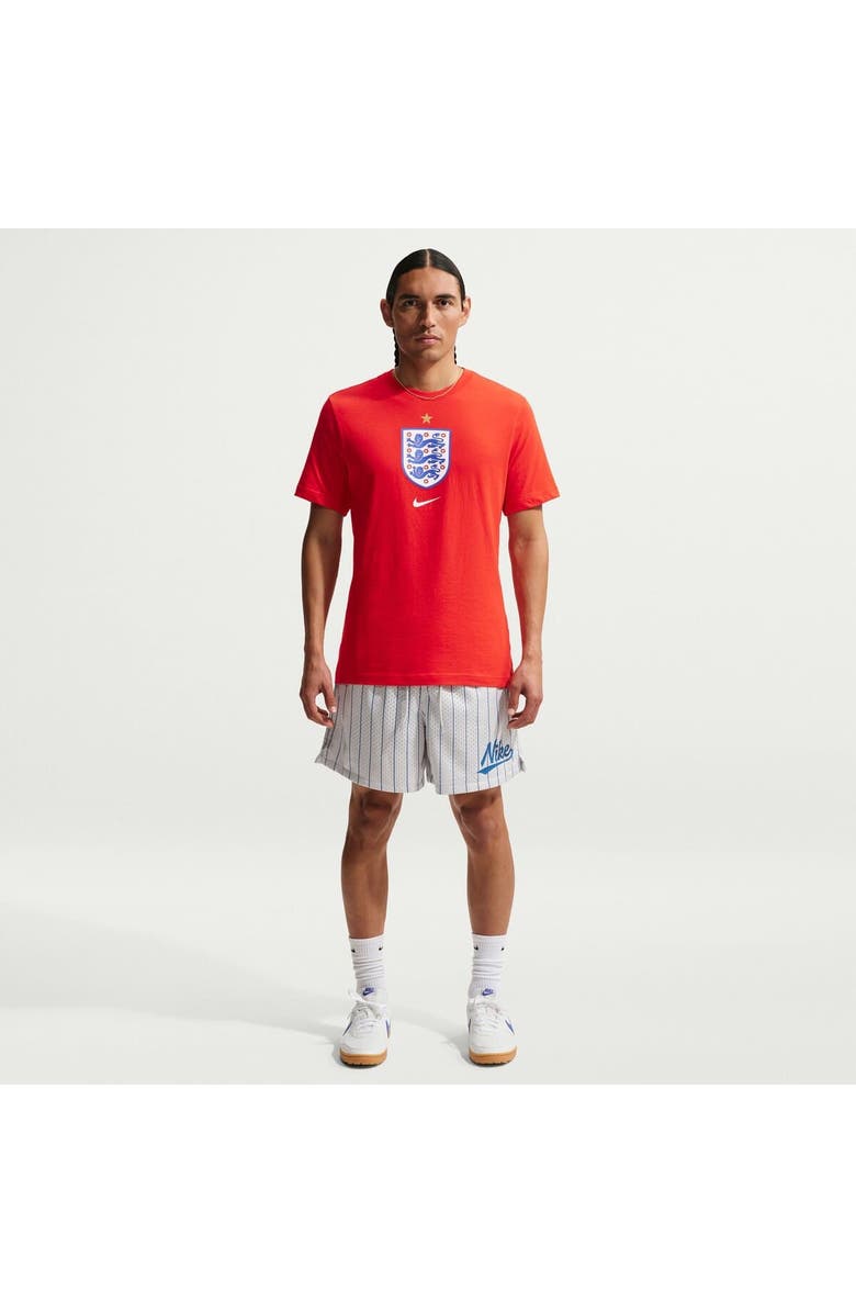 Nike Men's Nike Red England National Team Crest T-Shirt, Main, color, Red