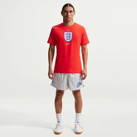 Men's Nike Red England National Team Crest T-Shirt