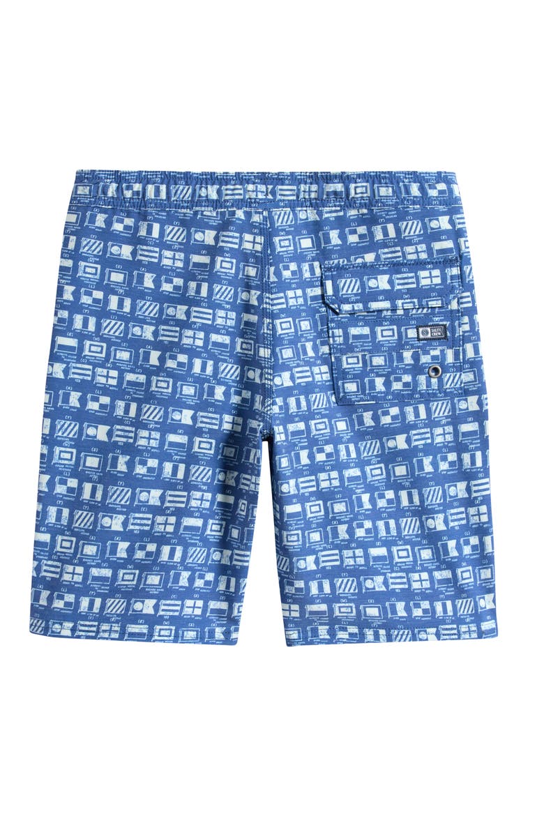 Kids' Crew Volley Swim Trunks, Alternate, color, TRUE NAVY