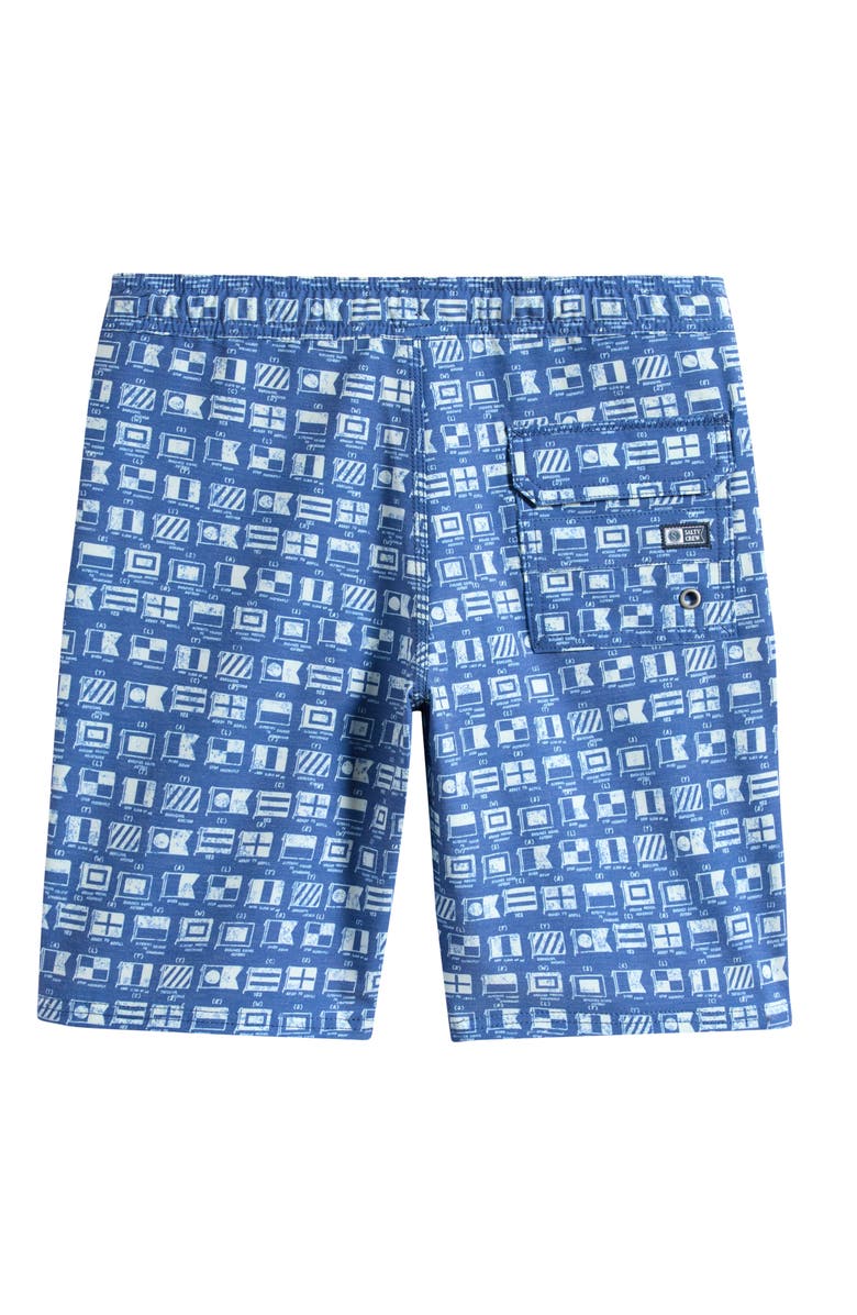 Salty Crew Kids' Crew Volley Swim Trunks, Alternate, color, True Navy