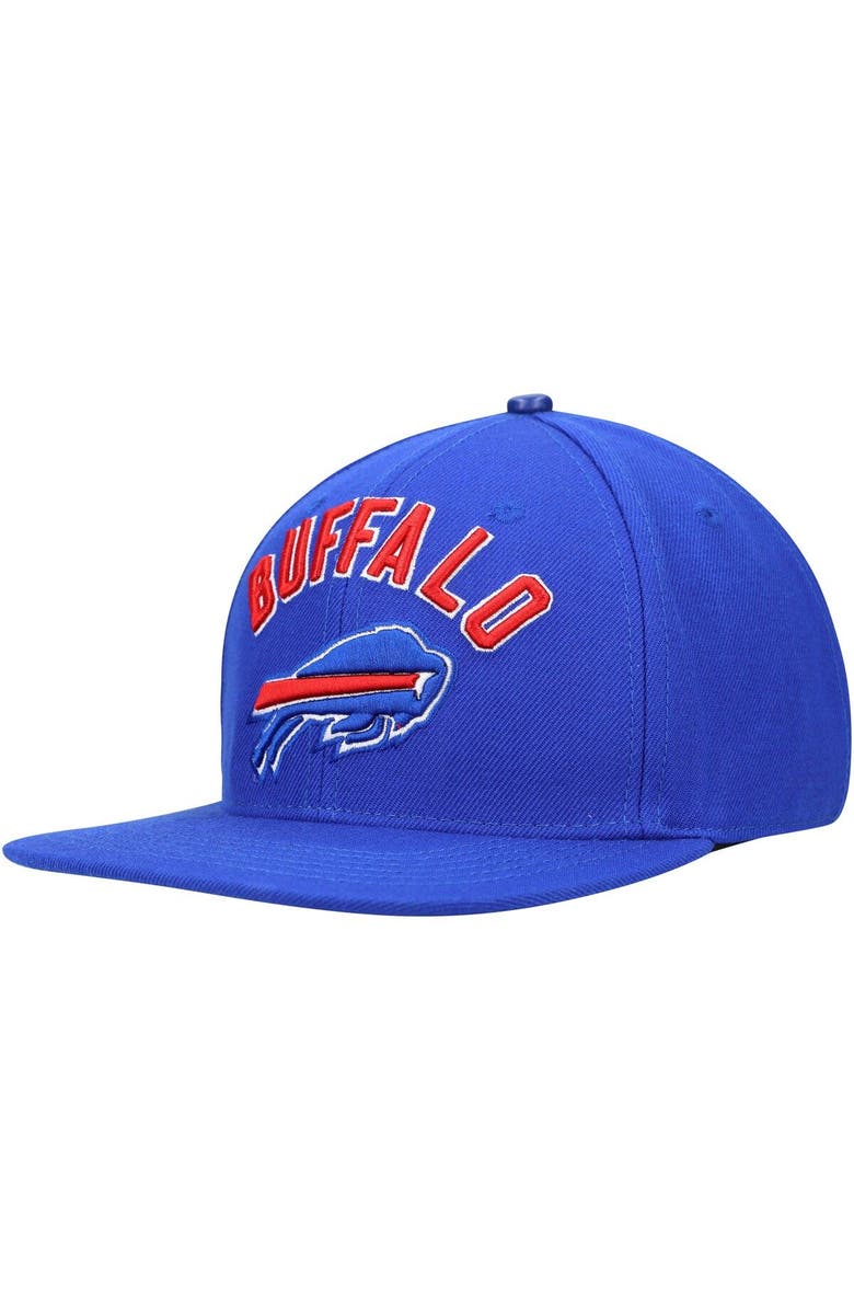 PRO STANDARD Men's Pro Standard Royal Buffalo Bills Stacked Snapback Hat, Alternate, color, Royal