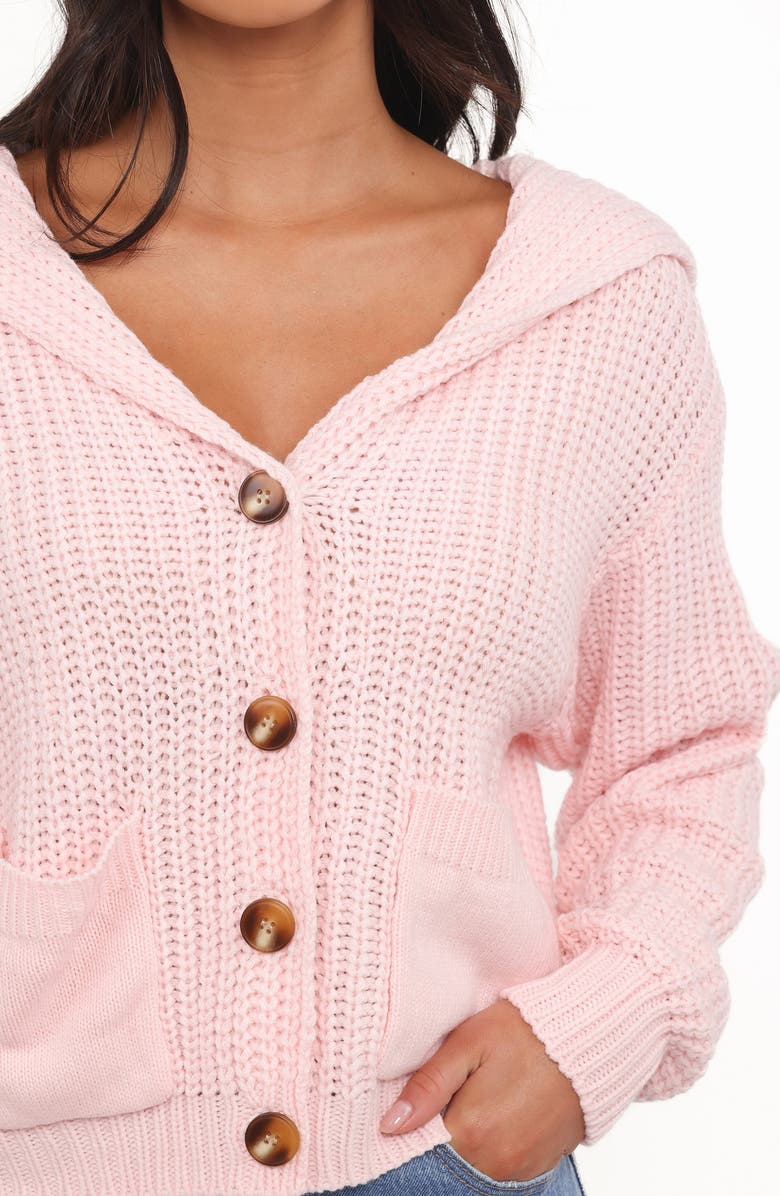 Petal & Pup Amelia Sailor Collar Cardigan, Alternate, color, Pink