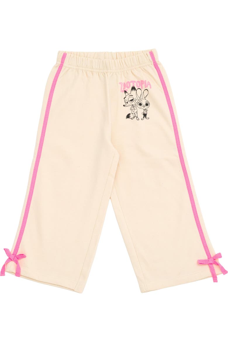Zootopia Fleece 2-Piece Sweatshirt and Pants Set, Alternate, color, Cream Judy Nick