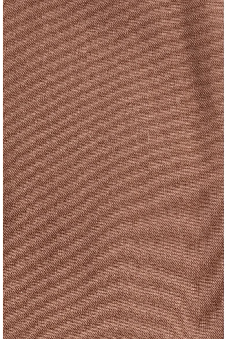 Trim Fit Solid Brown Cotton Dress Shirt, Alternate, color, COFFEE