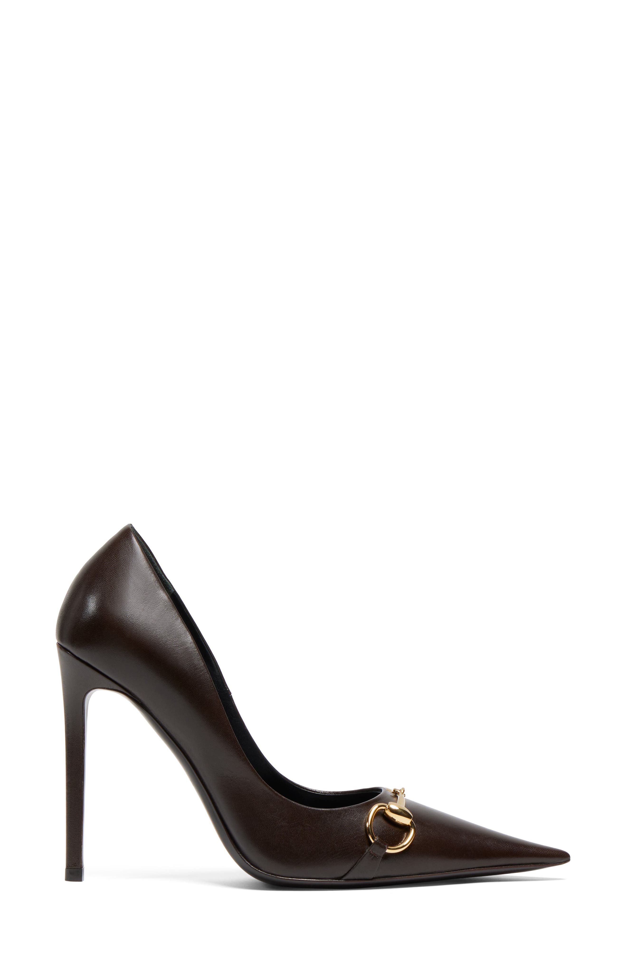 Horsebit Point Toe Pump, Alternate, color, 2714 SPICED BROWN