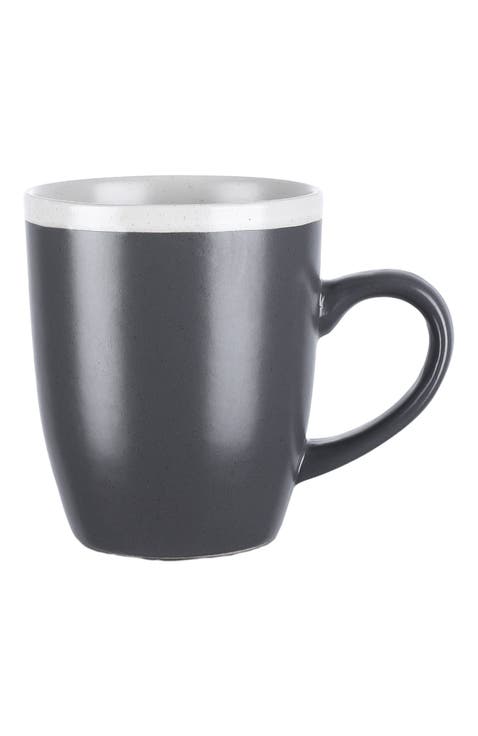 Serenity Stoneware 4-Piece Mug Set