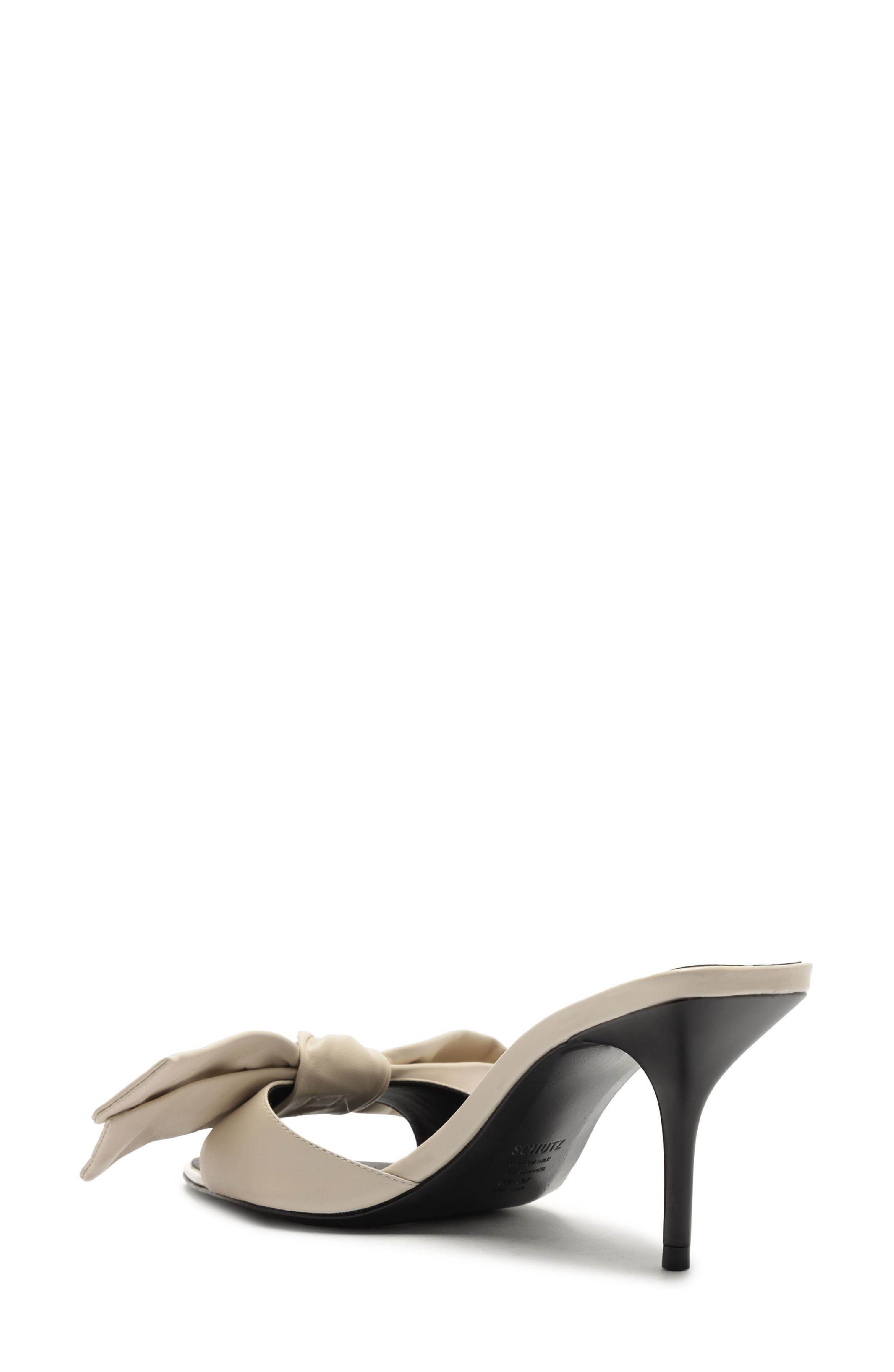 Elodie Bow Sandal, Alternate, color, SUGAR WHITE